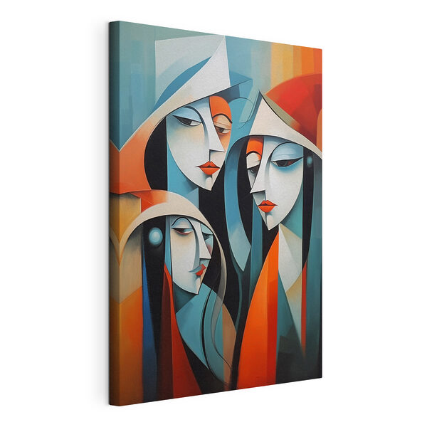 Cuadros Grupo de mujeres vestidas con ropa de diferentes colores (SKU: s43411) Cuadros Cuadros Grupo de mujeres vestidas con ropa de diferentes colores (SKU: s43411)