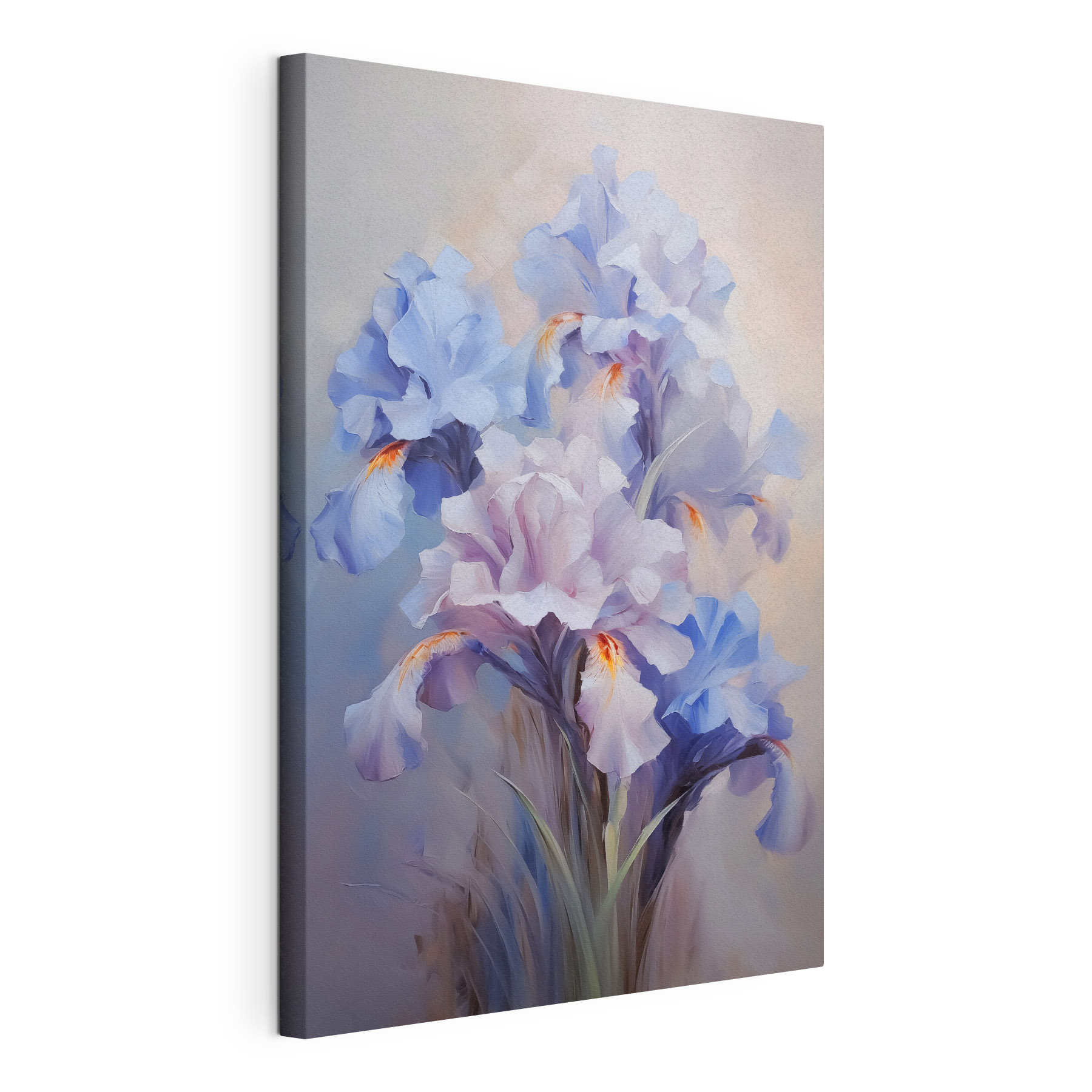 Painting of flowers on a surface Painting of flowers on a surface