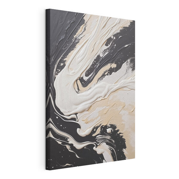 Cuadros Pintura blanca y negra (SKU: s43518) Cuadros Cuadros Pintura blanca y negra (SKU: s43518)