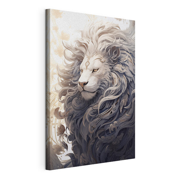 León con melena decorativa Cuadros León con melena decorativa