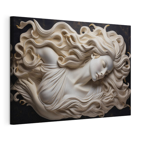 Cuadros Estatua de una mujer con el pelo largo (SKU: s43546) Cuadros Cuadros Estatua de una mujer con el pelo largo (SKU: s43546)