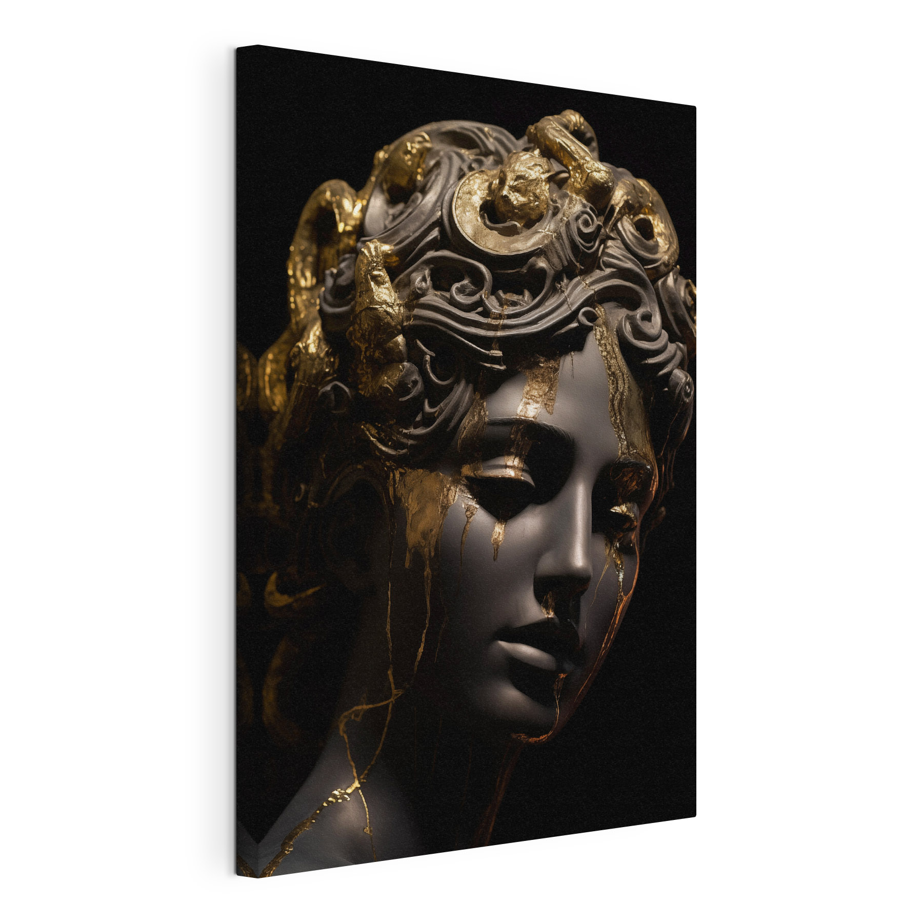 Elegant sculpture with intricate details
