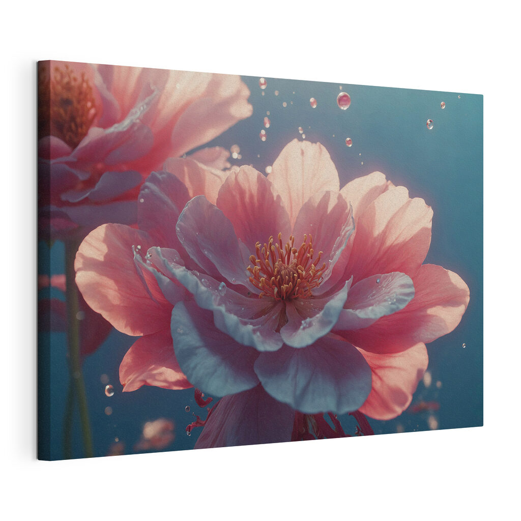 Delicate blooms in serene waters Delicate blooms in serene waters