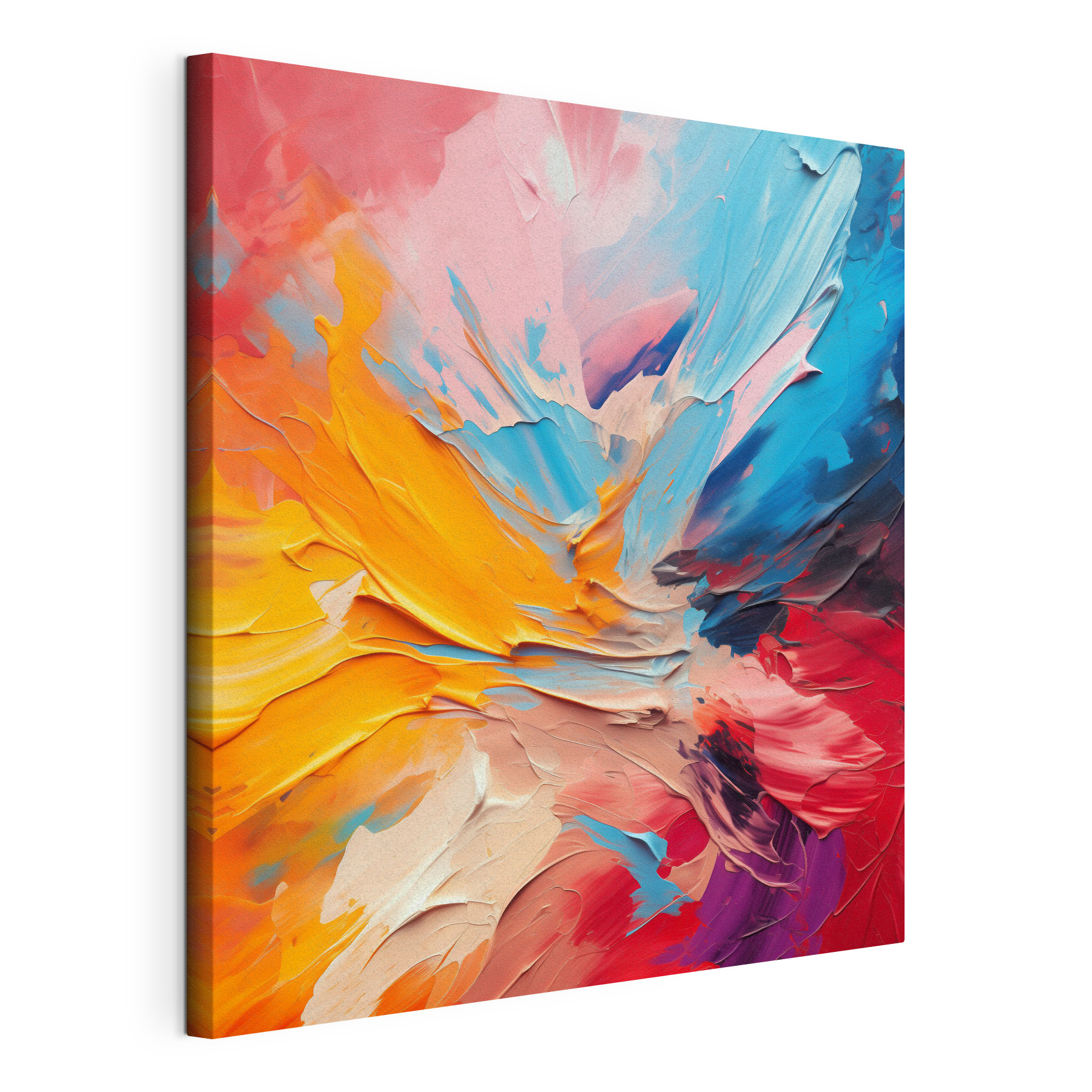 Vibrant hues collide in harmony Vibrant hues collide in harmony