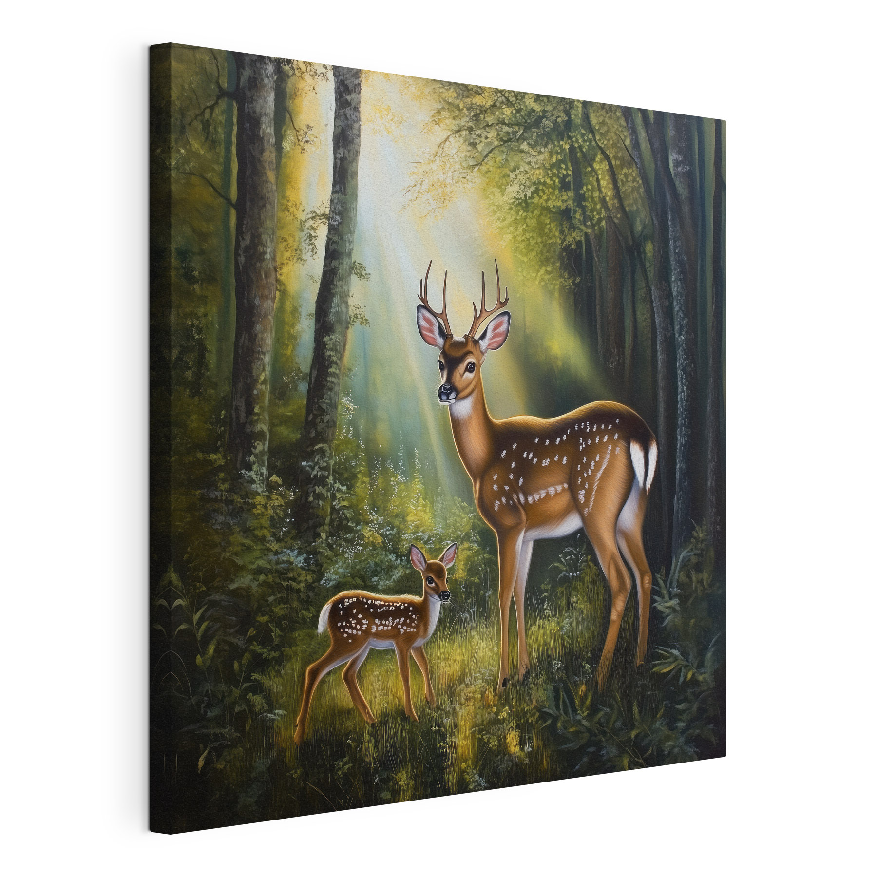 Deer in the woods Deer in the woods