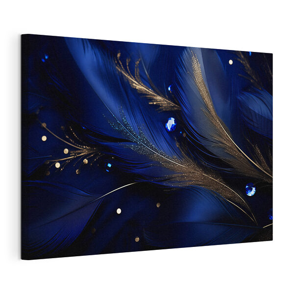 Cuadros Plumas elegantes sobre un fondo oscuro (SKU: s43946) Cuadros Cuadros Plumas elegantes sobre un fondo oscuro (SKU: s43946)