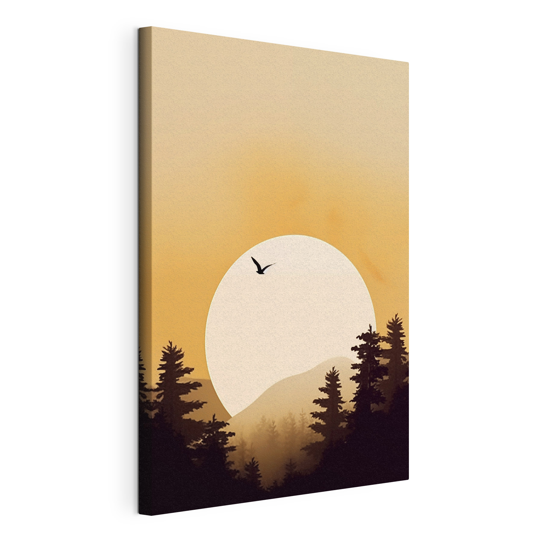Bird flying in the sky