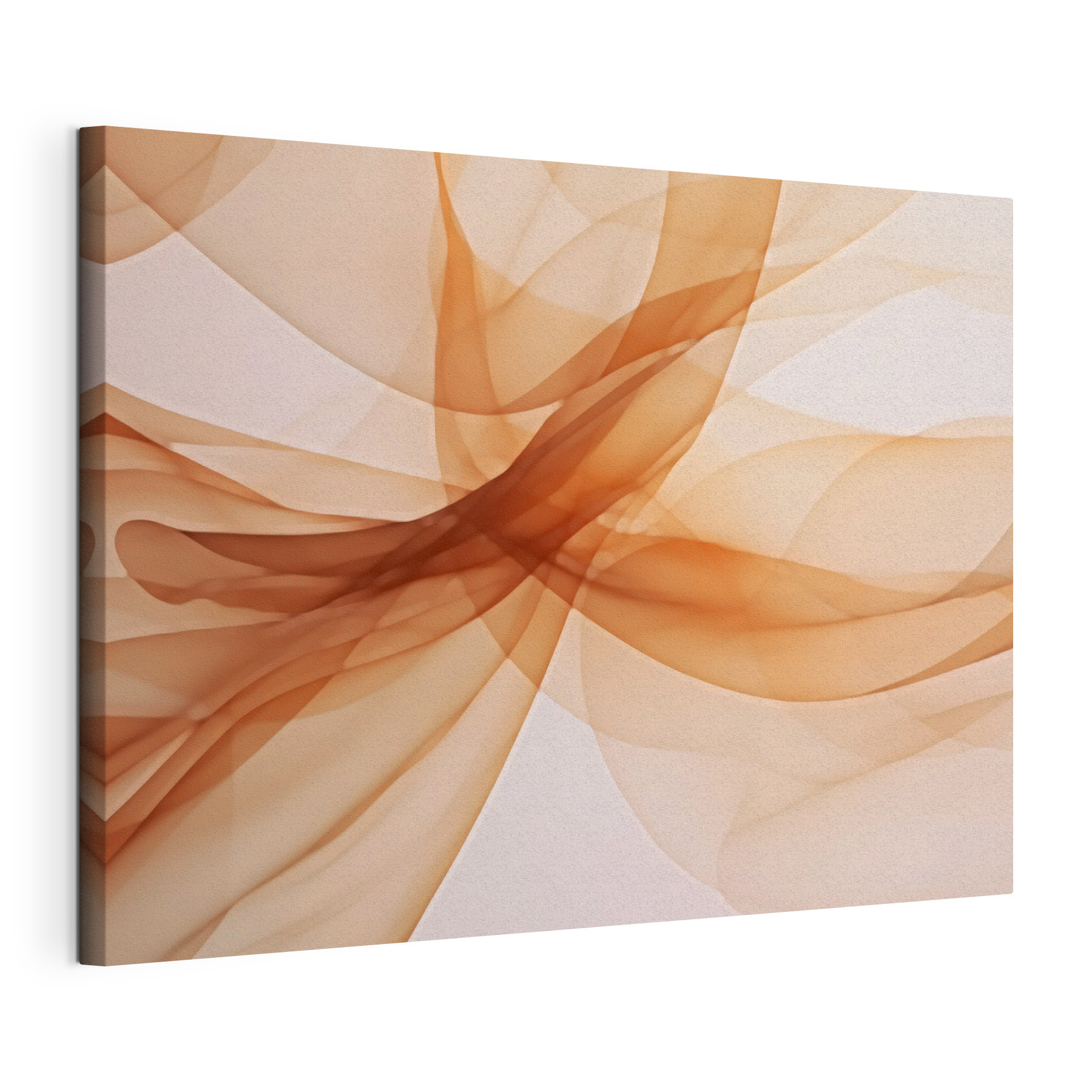 Fluid patterns in warm tones