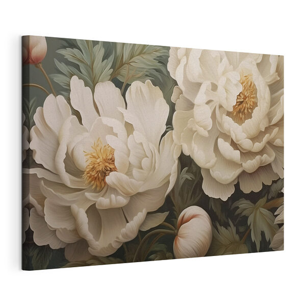 Cuadros Elegantes flores en tonos suaves (SKU: s43991) Cuadros Cuadros Elegantes flores en tonos suaves (SKU: s43991)