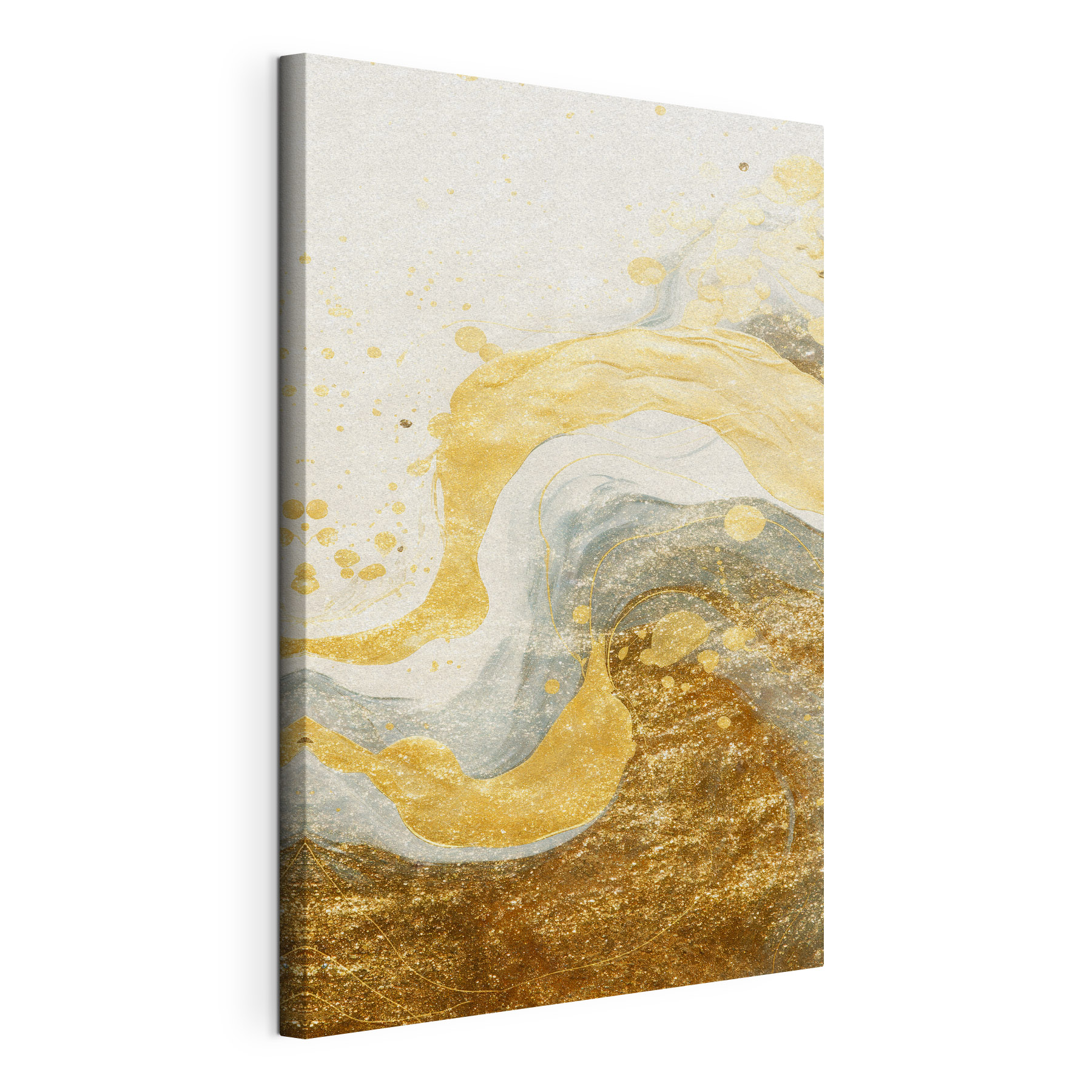 Abstract waves in soft pastel hues Abstract waves in soft pastel hues