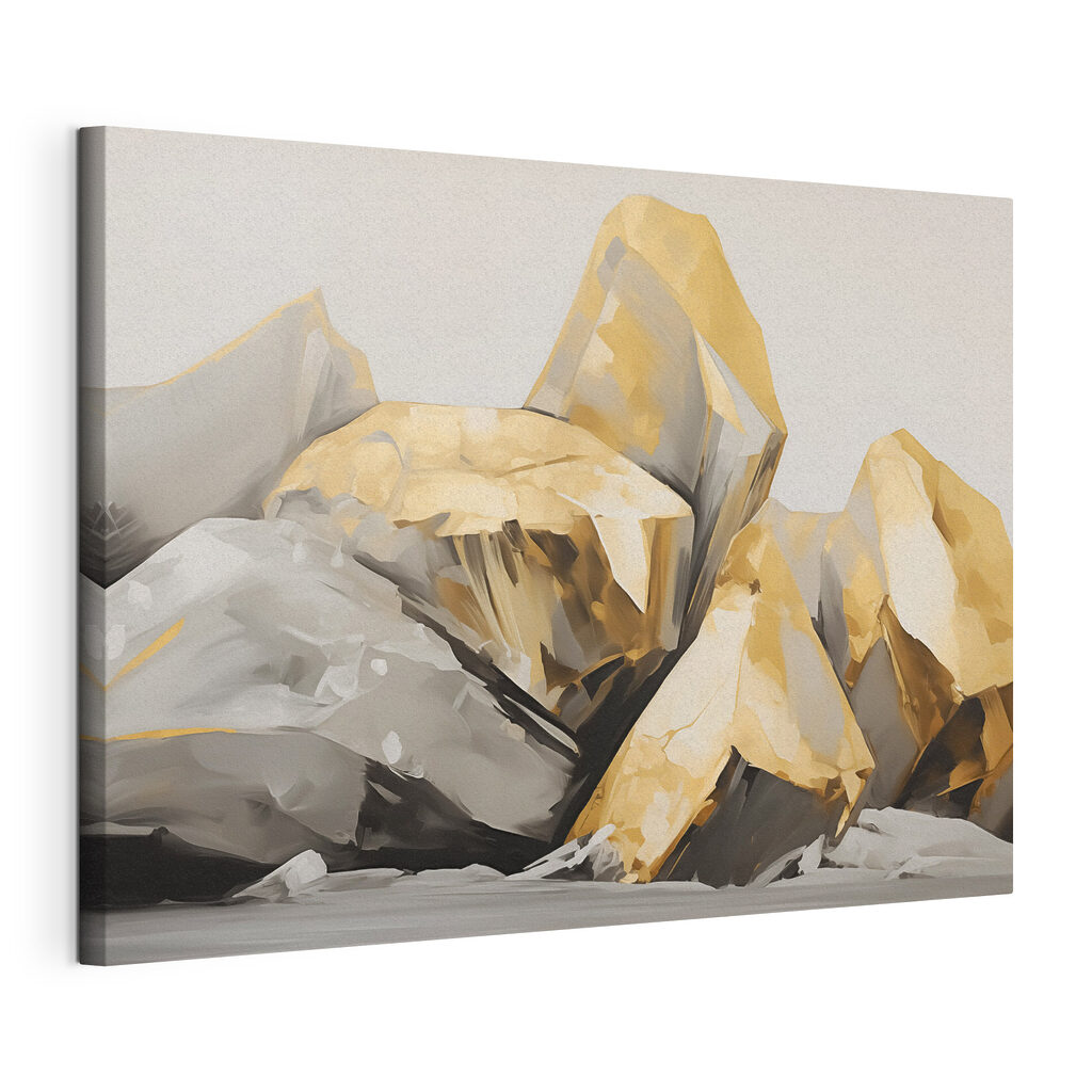 Majestic rock formations in soft hues Majestic rock formations in soft hues
