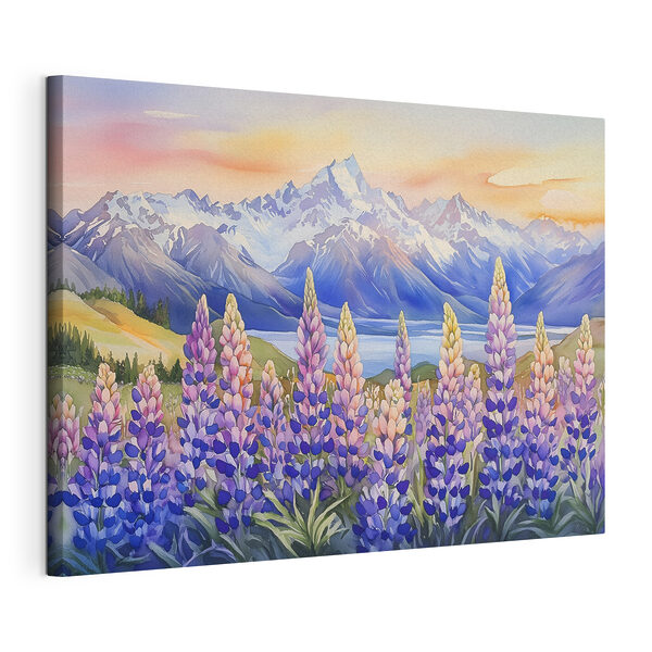 Cuadros Cuadro de flores y montañas (SKU: s44146) Cuadros Cuadros Cuadro de flores y montañas (SKU: s44146)