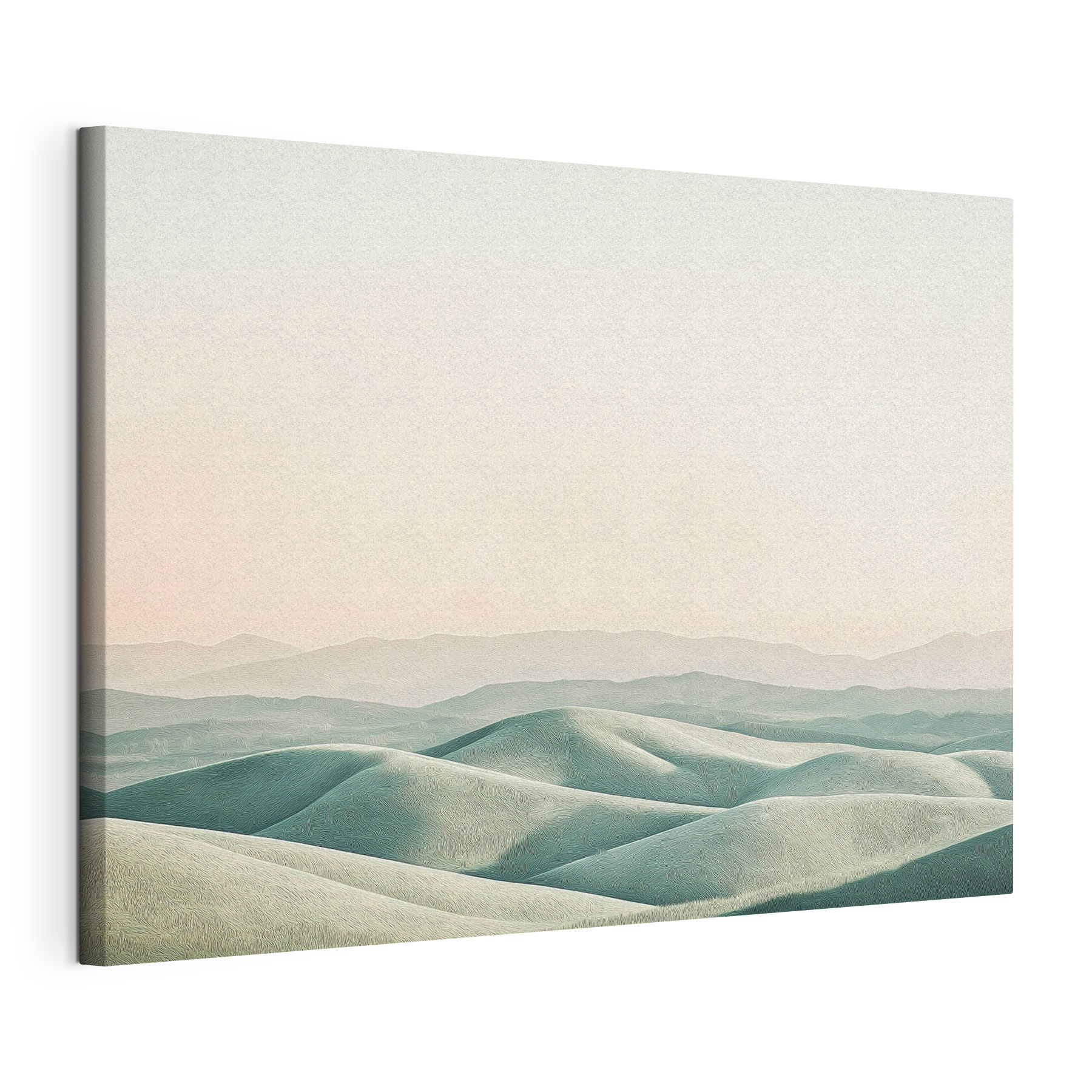 Large sandy hills with a clear sky Large sandy hills with a clear sky