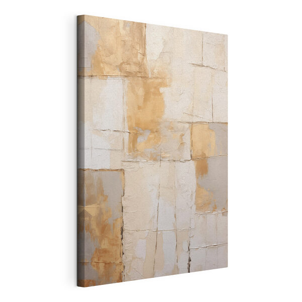 Cuadros Pared pintada de blanco y marrón (SKU: s44190) Cuadros Cuadros Pared pintada de blanco y marrón (SKU: s44190)