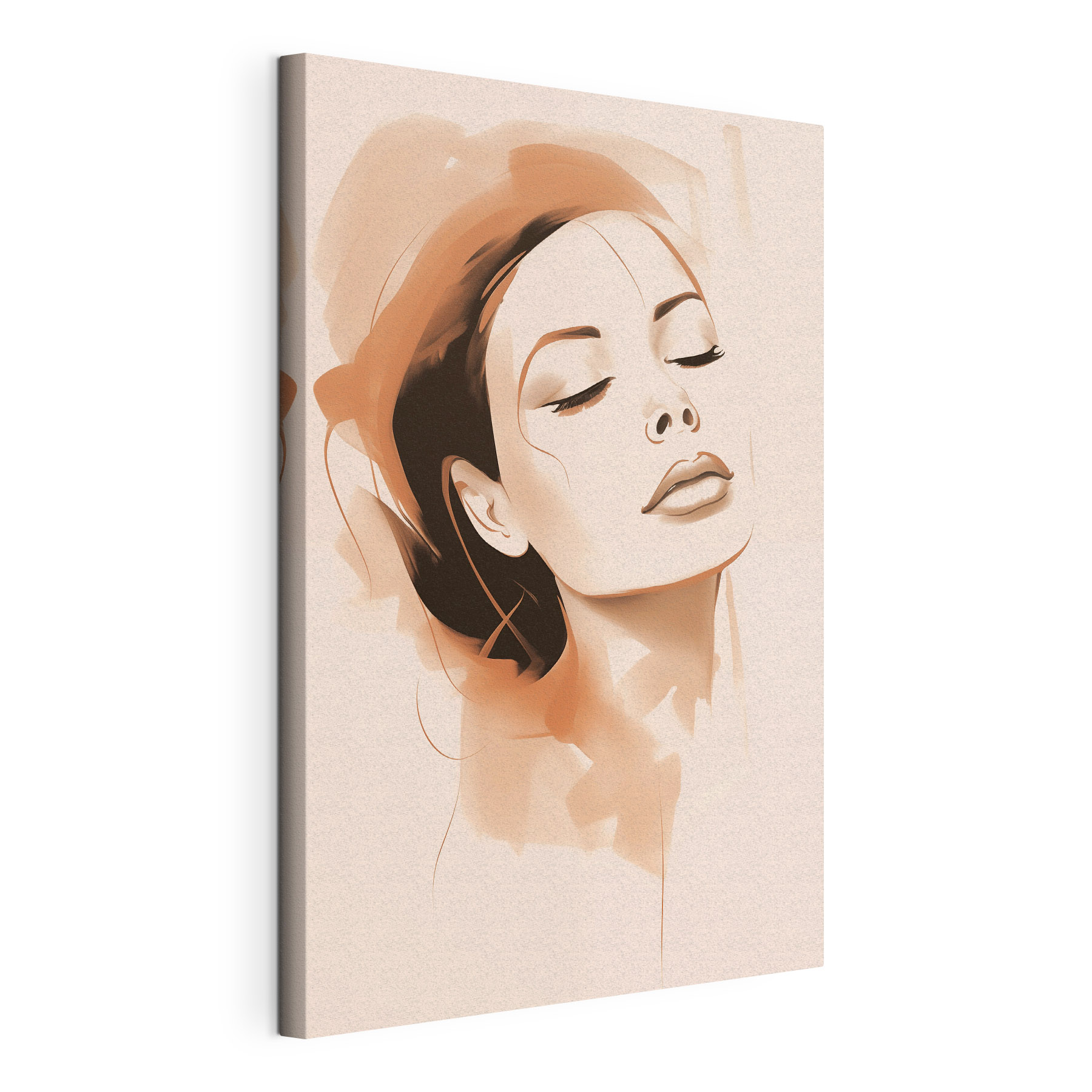 Elegant portrait with serene expression Elegant portrait with serene expression