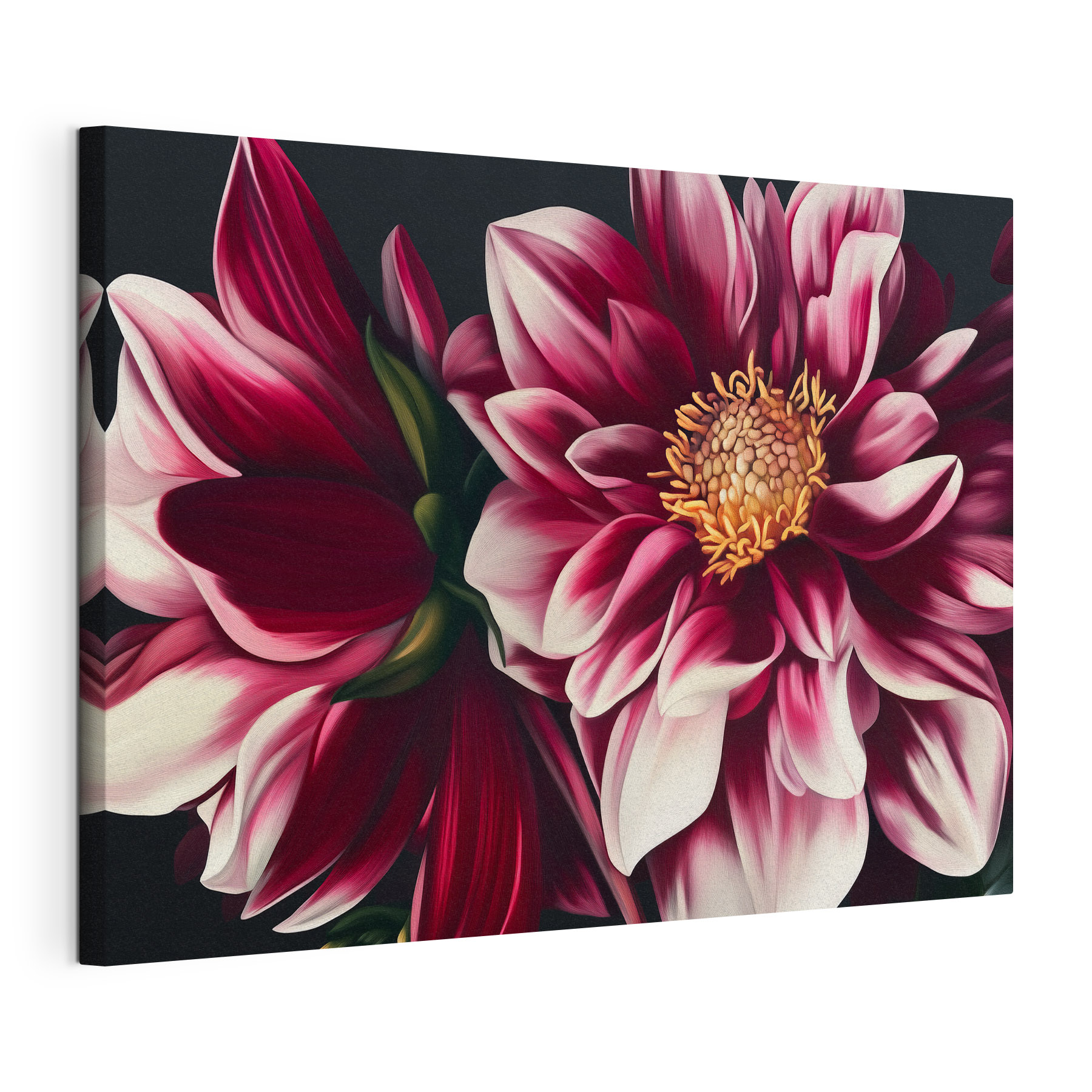 Vibrant blossoms in harmonious colors