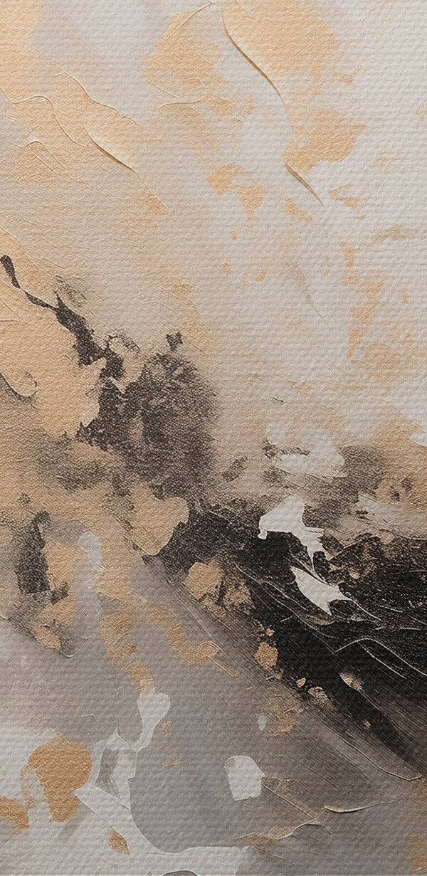 Black and white painting