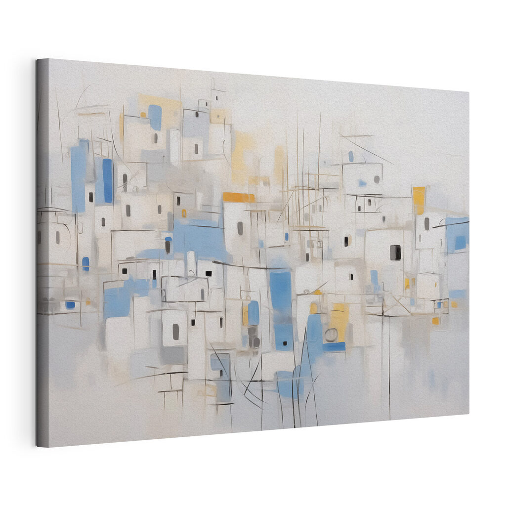Painting of a city