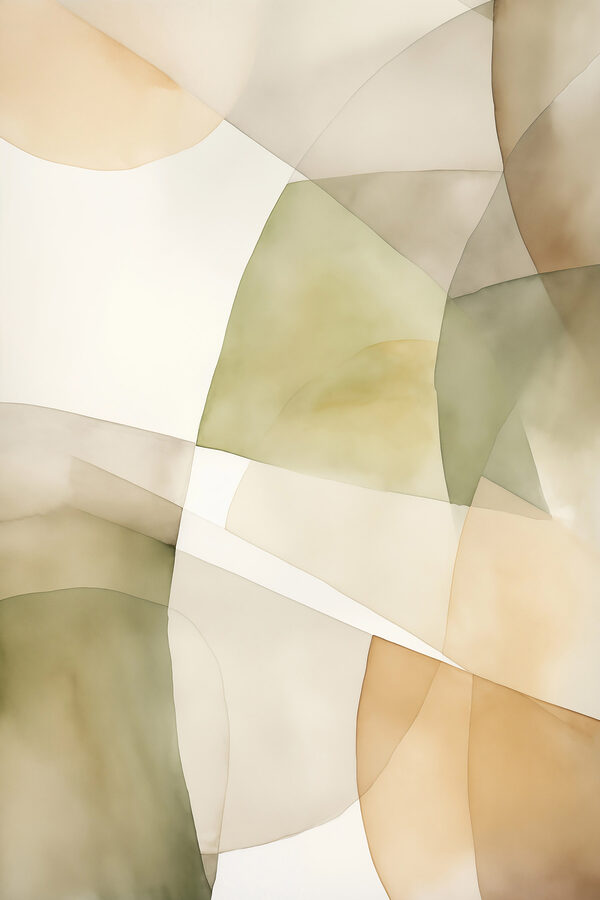 Gentle curves in soothing colors
