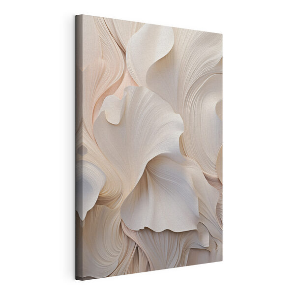 Flowing waves of soft elegance