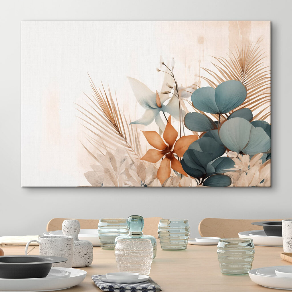 Elegant floral arrangement with soft colors