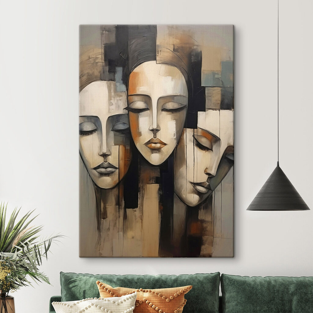 Painting of a group of people