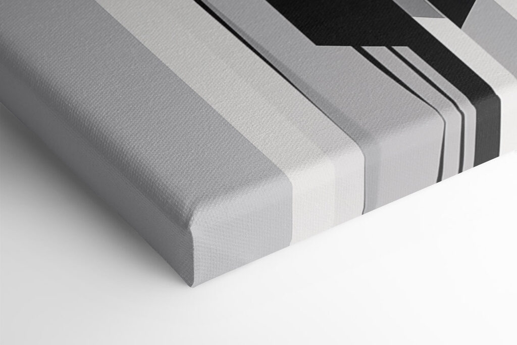 - Abstract beauty in monochrome tones