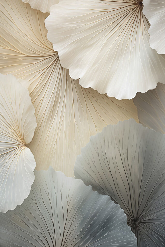 Gentle curves in soft hues