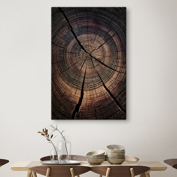 Cuadros Cuadros Motivos naturales en la madera envejecida (SKU: s49560)