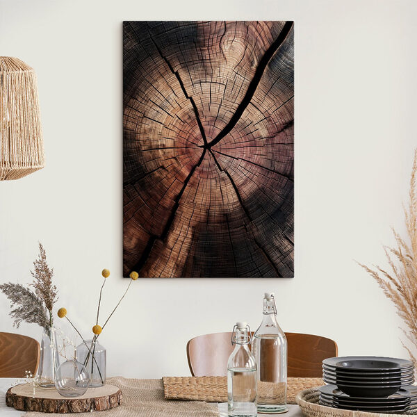 Cuadros Cuadros Motivos naturales en la madera envejecida (SKU: s49561)