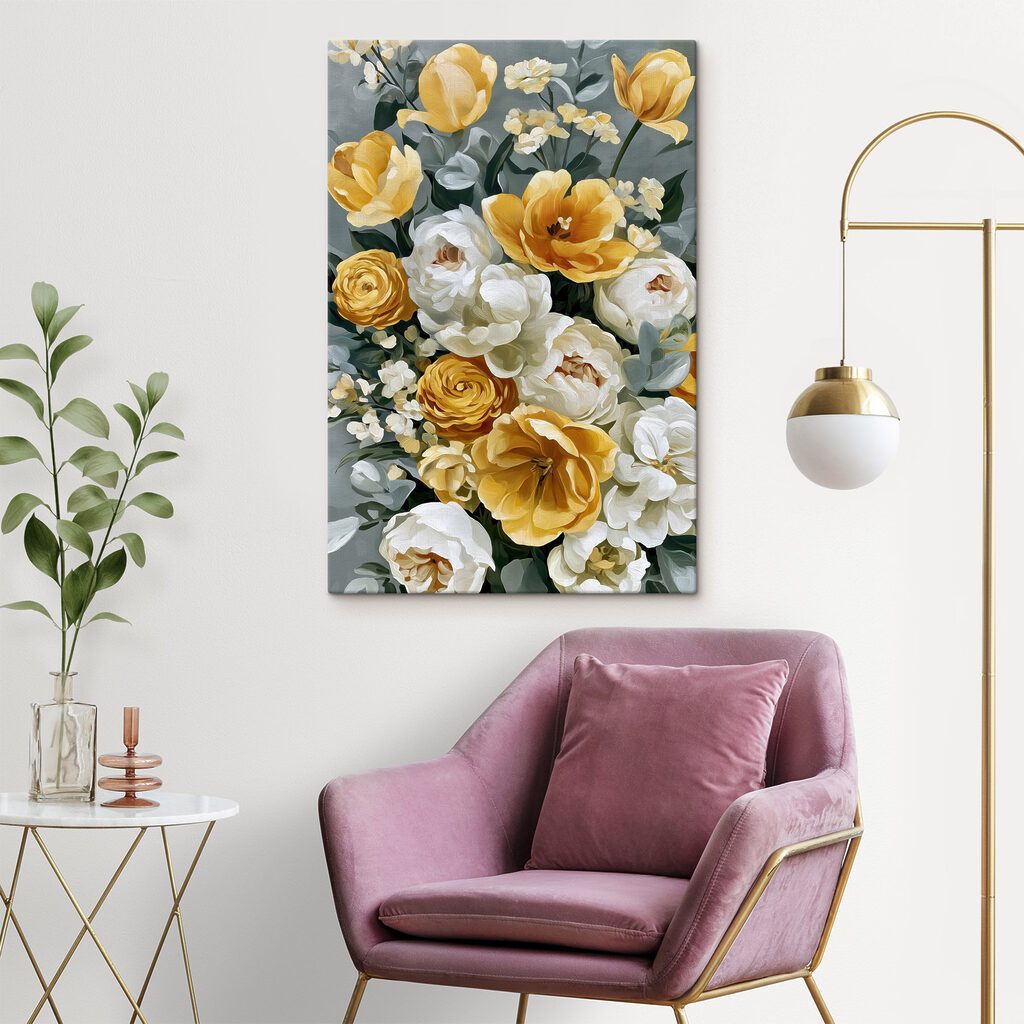 Painting of flowers Painting of flowers