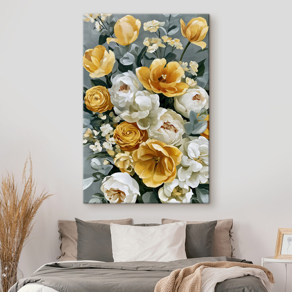 Painting of flowers Painting of flowers