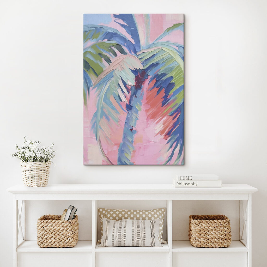 Painting of a palm tree