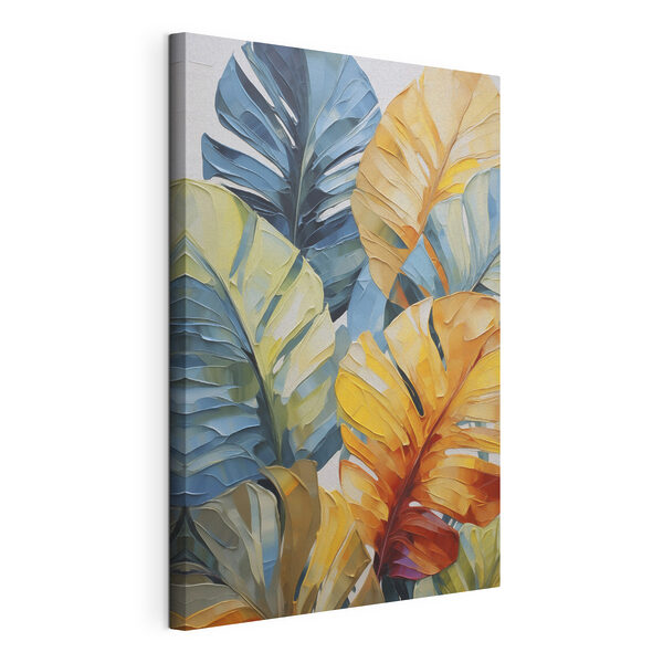 Cuadros Pintura de hojas en una pared (SKU: s49601) Cuadros Cuadros Pintura de hojas en una pared (SKU: s49601)