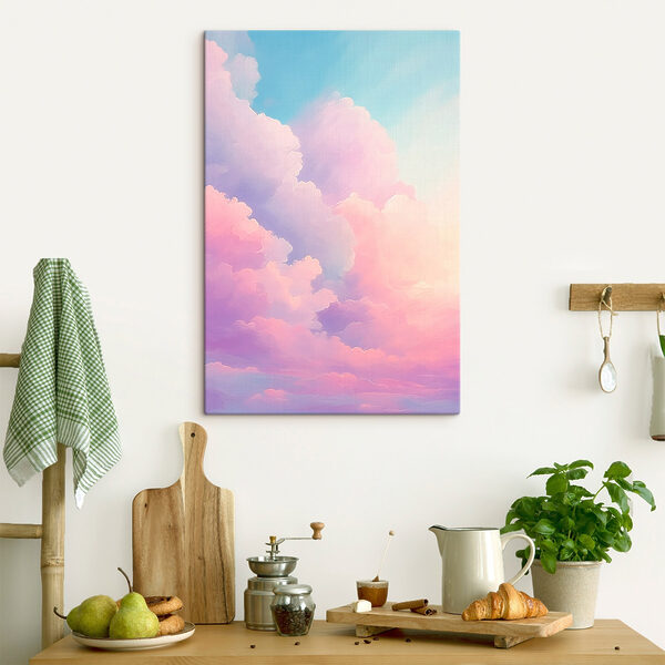 Colorful clouds in the sky