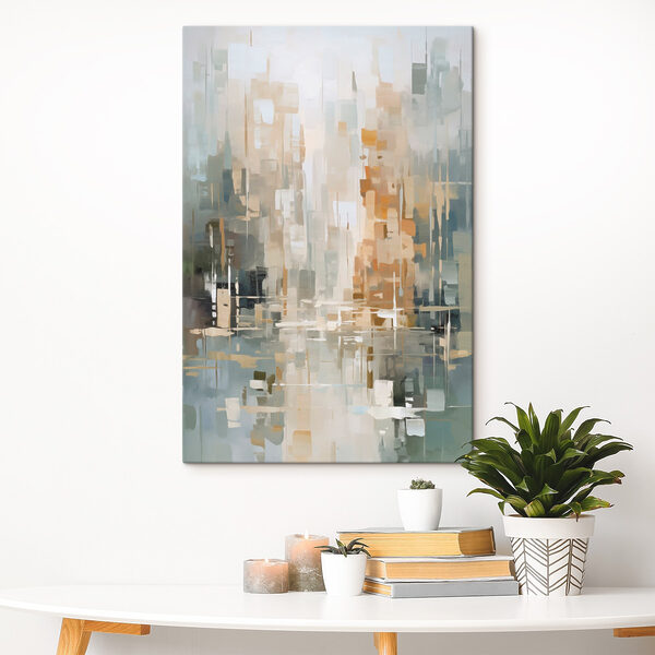 Painting of a city