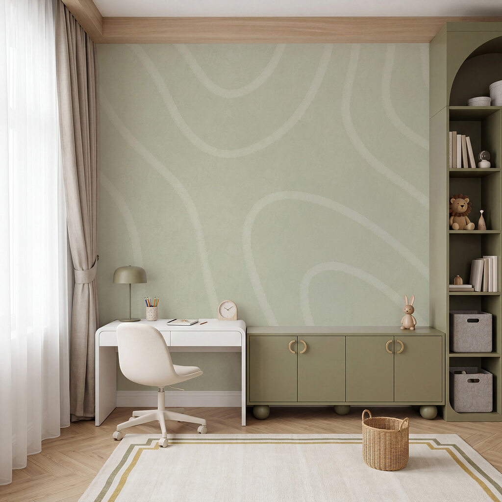 Diseño ondulado en blanco y gris