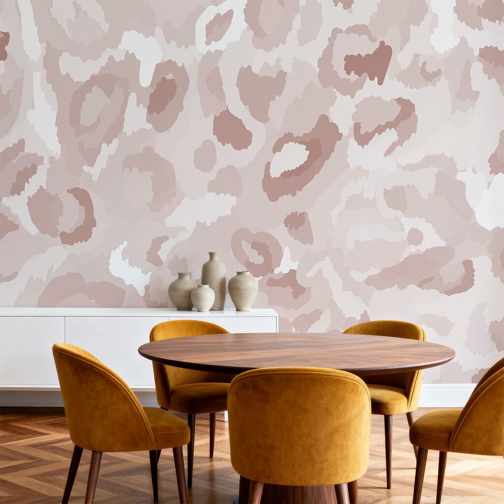 Diseño en rosa y blanco