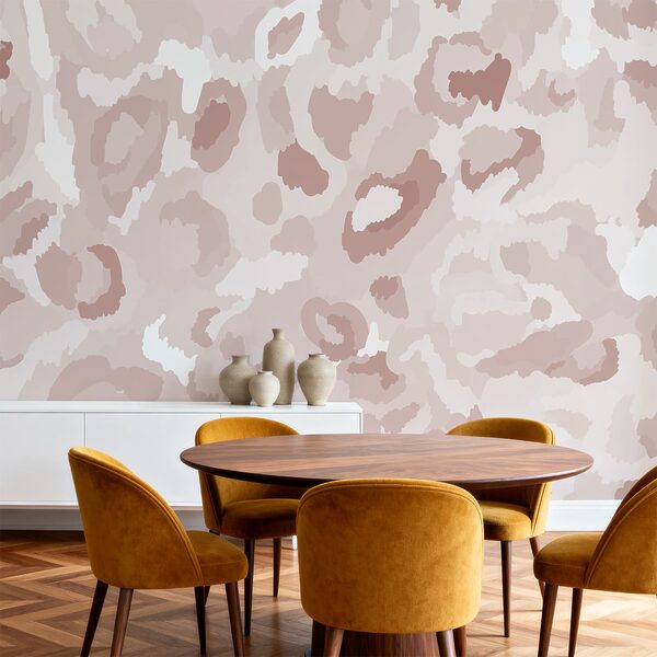 Diseño en rosa y blanco