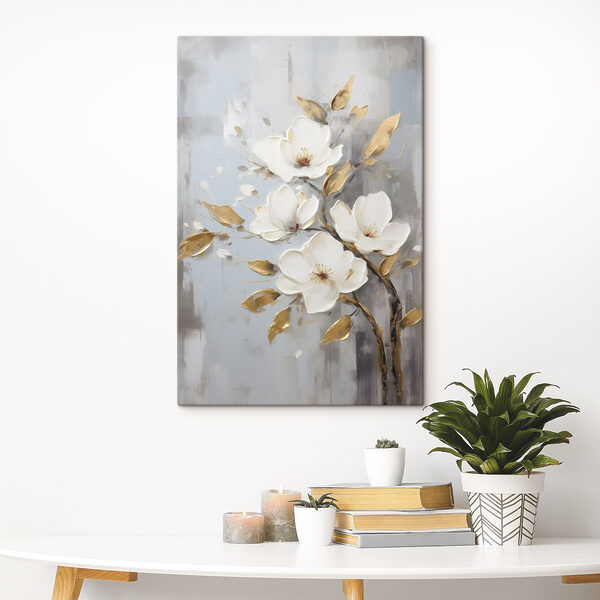 Cuadros Flores elegantes con tonos suaves