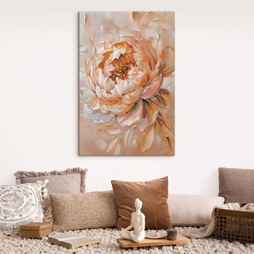 Delicate petals in soft hues