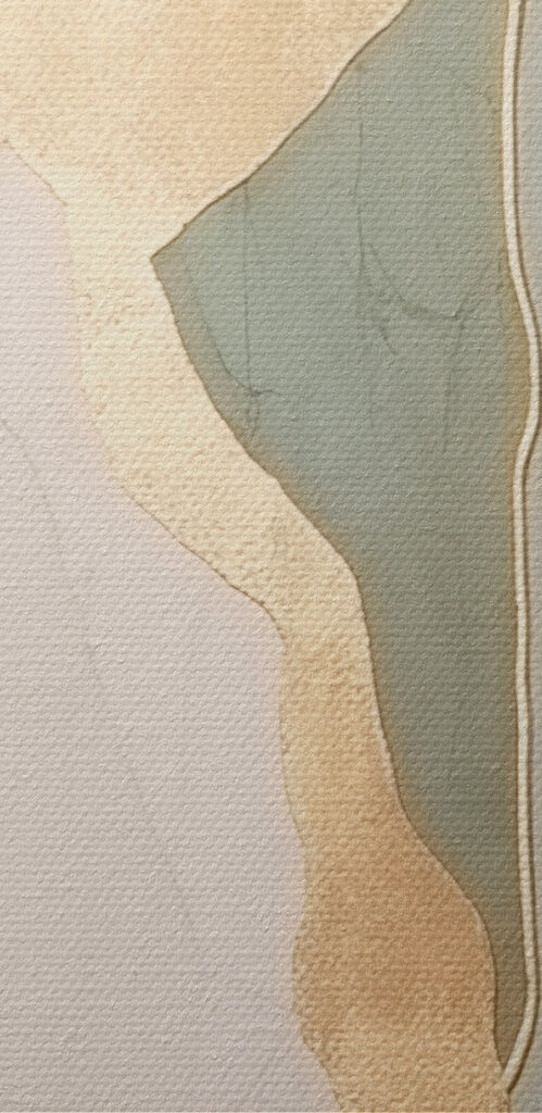 Elegant lines of muted color tones