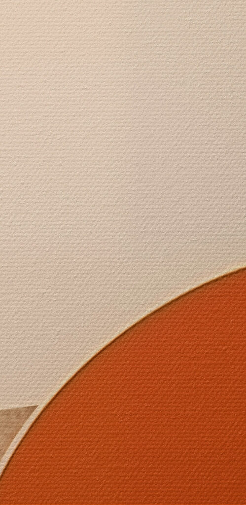 Soft curves and warm tones unite