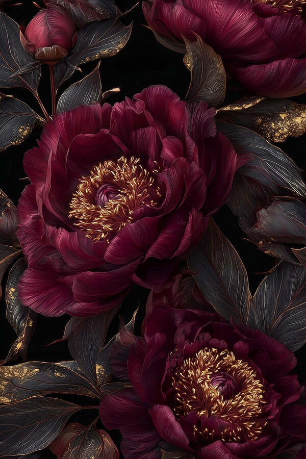 Blooming beauty in rich hues