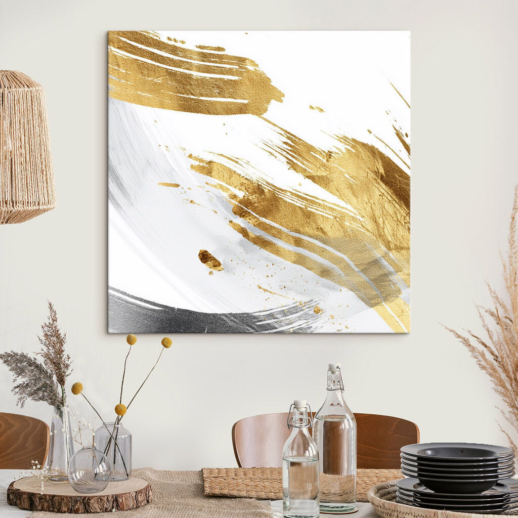Bold strokes on a white canvas