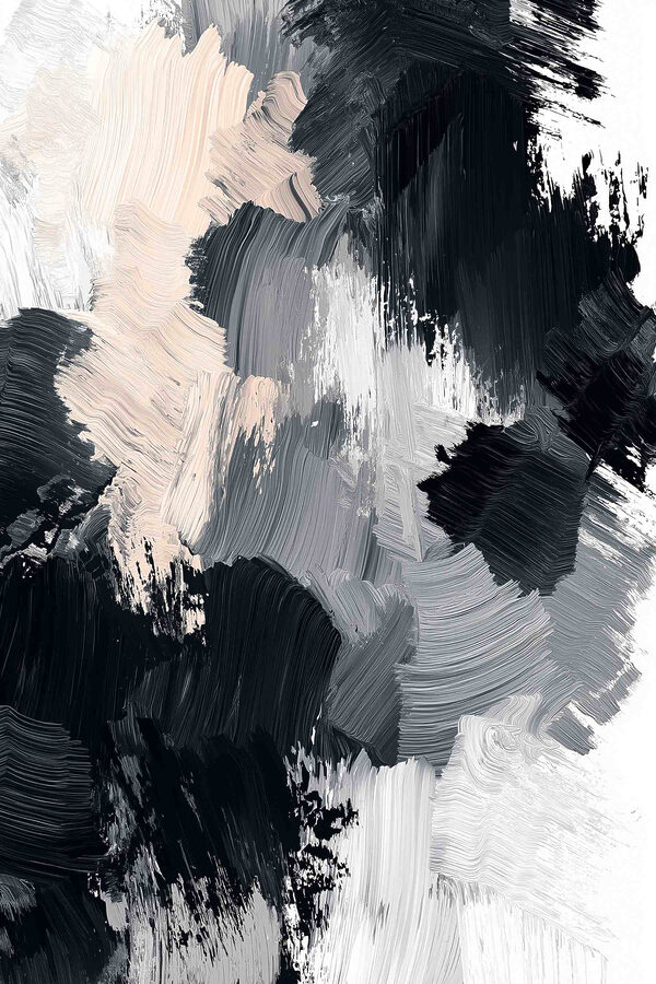 Black and white paint