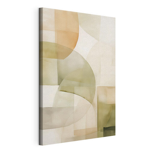 Cuadros Cuadros Tonos suaves con un delicado diseño abstracto (SKU: s45929)