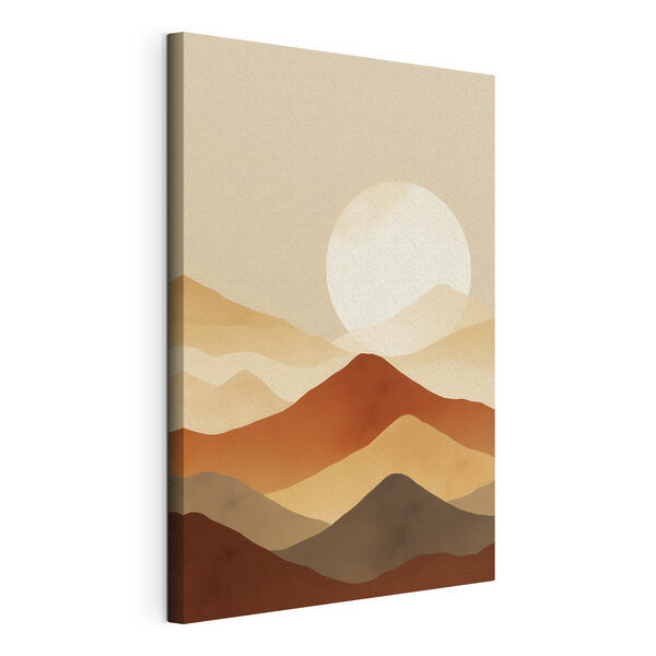 Cuadros Cuadros El sol sobre una montaña (SKU: s46083)