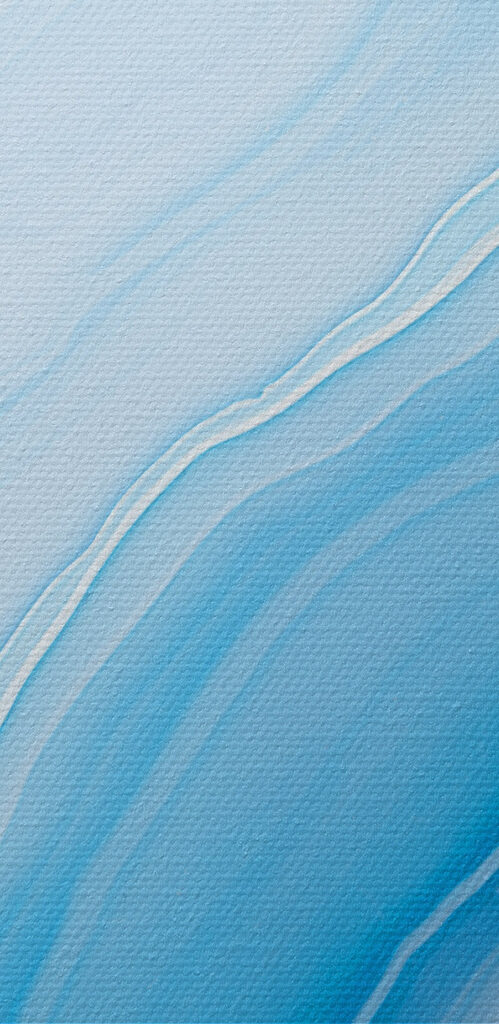 Fluid waves of calming blue tones Fluid waves of calming blue tones