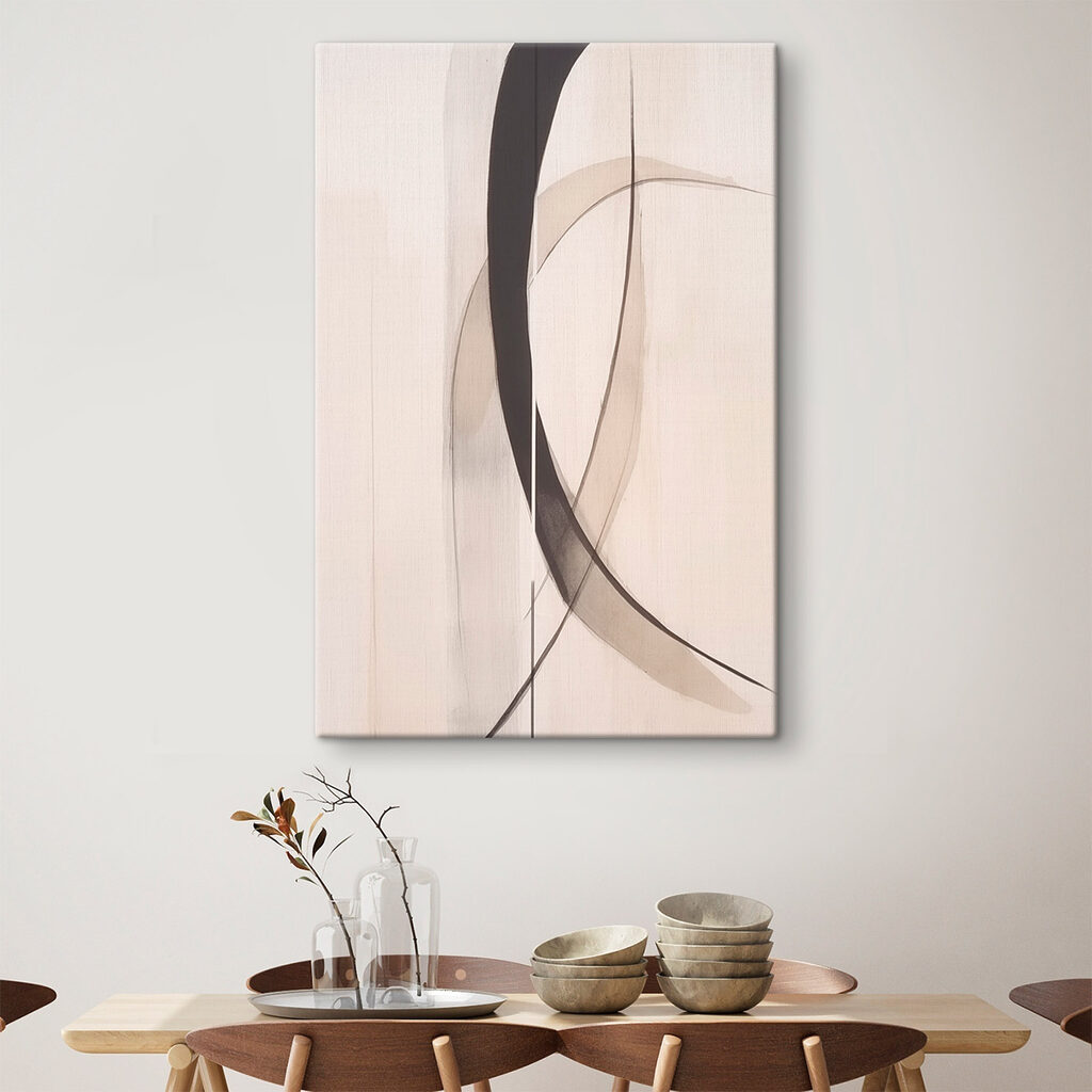 Black and white art piece Black and white art piece